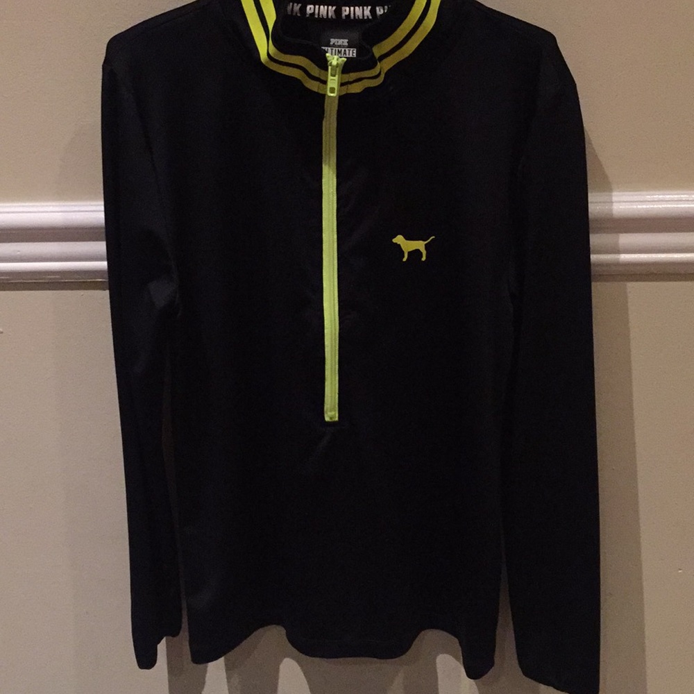 PINK tracksuit (neon yellow and black)